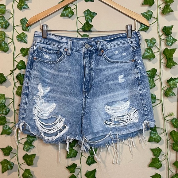 American Eagle Outfitters Pants - 🦋American Eagle Highwaisted Mom Shorts